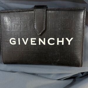 Givenchy Black Leather Wallet